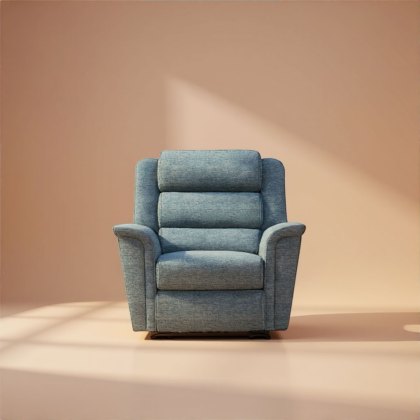 Colorado Power Recliner Armchair with USB Port Fabric Colorado Power Recliner Armchair with USB Port Fabric