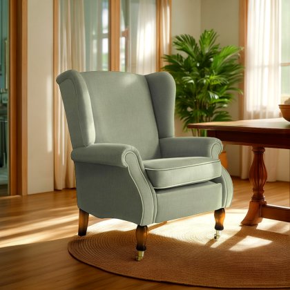 York Manual Recliner Chair - Push Back Recliner in Fabric York Manual Recliner Chair - Push Back Recliner in Fabric