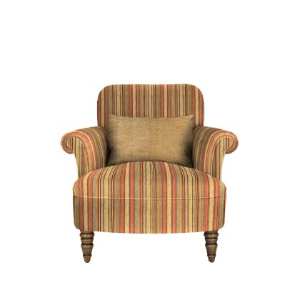 Isabelle Chair (1 Rectangular Bolster) in Fabric