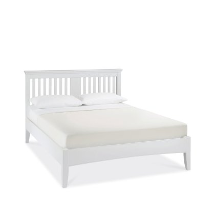 Hampstead White 135cm Bedstead