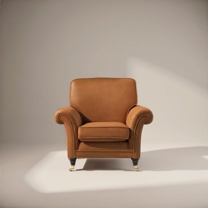Burghley Armchair in Leather Burghley Armchair in Leather
