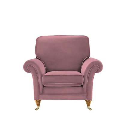 Burghley Armchair in Leather