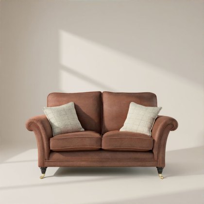 Burghley 2 Seater Sofa in Leather Burghley 2 Seater Sofa in Leather