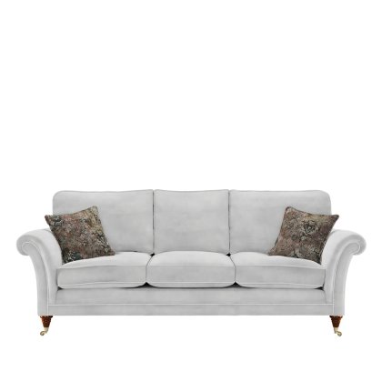 Burghley Grand Sofa Inc 2 x Scatters in Leather