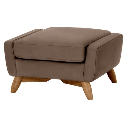 Ercol Cosenza Footstool in Leather Ercol Cosenza Footstool in Leather