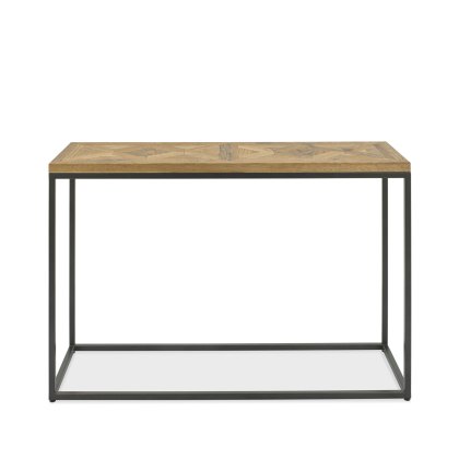 Indus Rustic Oak Console Table