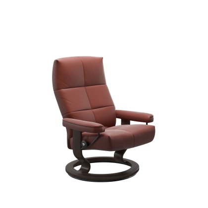 Stressless David Chair in Leather, Classic Base