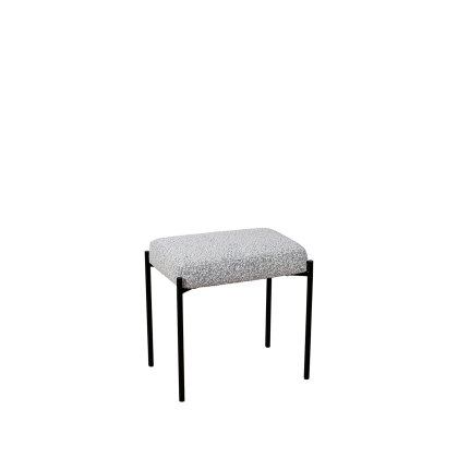 Raphia Upholstered Stool