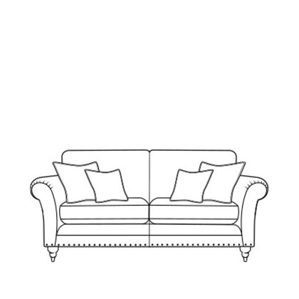 Cleveland 3 Seater Sofa-StandardBk Cleveland 3 Seater Sofa-StandardBk
