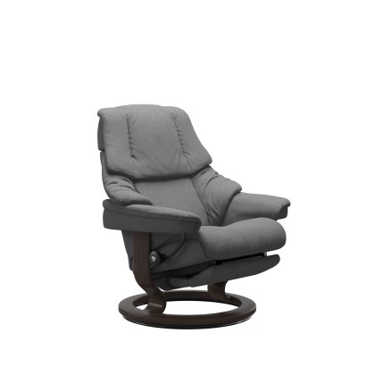 Stressless Reno Power Recliner in Fabric