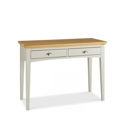 Hampstead Soft Grey and Pale Oak Dressing Table