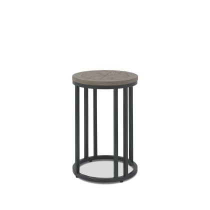 Monroe Silver Grey Side Table