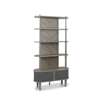 Monroe Silver Grey Open Display Unit