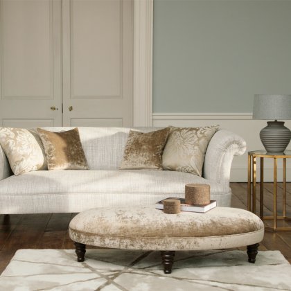 Isabelle Footstool in Fabric Isabelle Footstool in Fabric
