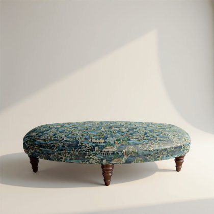 Isabelle Footstool in Fabric Isabelle Footstool in Fabric