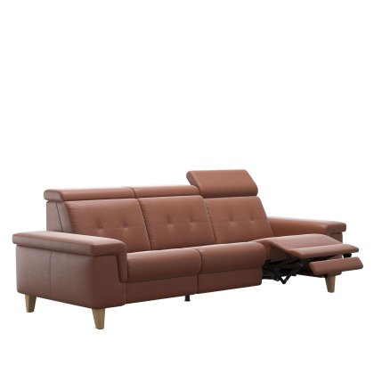 Stressless Anna A2 3 Seater Sofa 3 Power Recliner in Leather