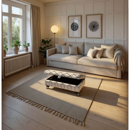 Fleming Legged Ottoman Fleming Legged Ottoman