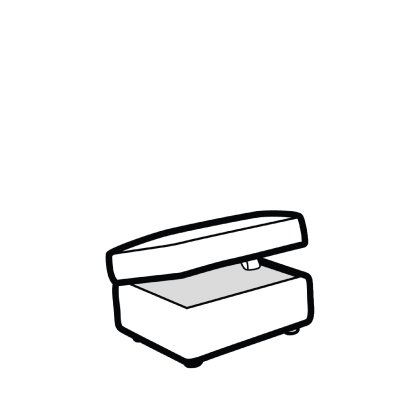 Lancaster Storage Stool Lancaster Storage Stool