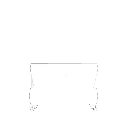 Lowry Legged Ottoman Lowry Legged Ottoman