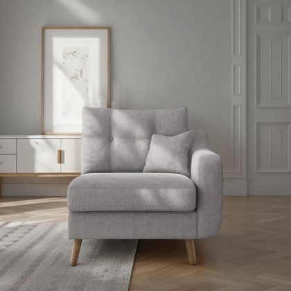 Kent 1 Seater 1 Arm Unit in Fabric Kent 1 Seater 1 Arm Unit in Fabric