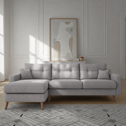 Kent Large Chaise Sofa in Fabric Kent Large Chaise Sofa in Fabric