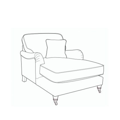 Dorchester Lounger Chair in Fabric Dorchester Lounger Chair in Fabric