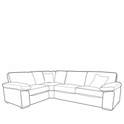 Jade Corner Sofa (LH1/COR/RH2) in Fabric