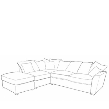 Hannah Corner Sofa (FST/LFC/RH2) in Fabric