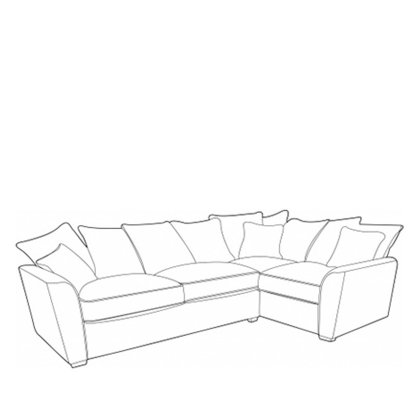 Hannah Corner Sofa (LH2/R2C) in Fabric