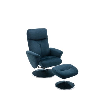 Peru Swivel Recliner Footstool