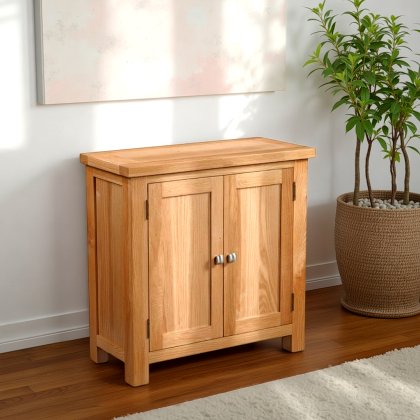 Arundel Light Oak Small Cabinet with 2 door Arundel Light Oak Small Cabinet with 2 door