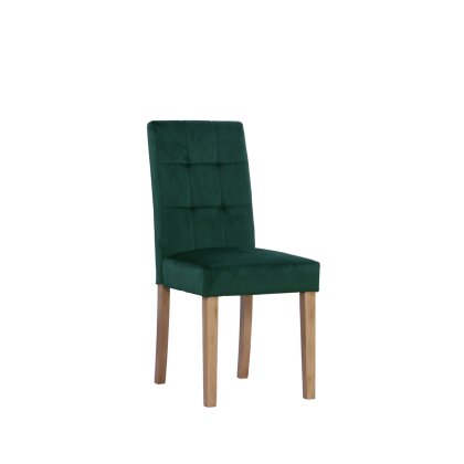 Balmoral Ashbury Velvet Chair In Forest