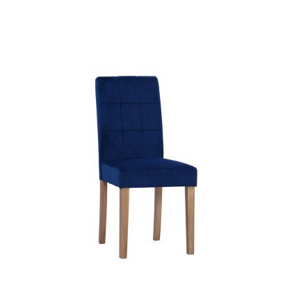 Balmoral Ashbury Velvet Chair In Ocean