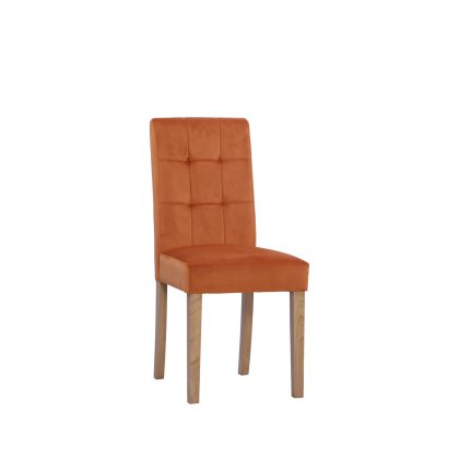 Balmoral Ashbury Velvet Chair In Sunset