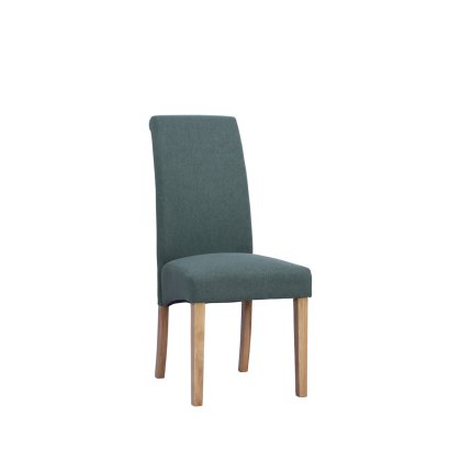 Balmoral Westbury Rollback Fabric Chair In Green