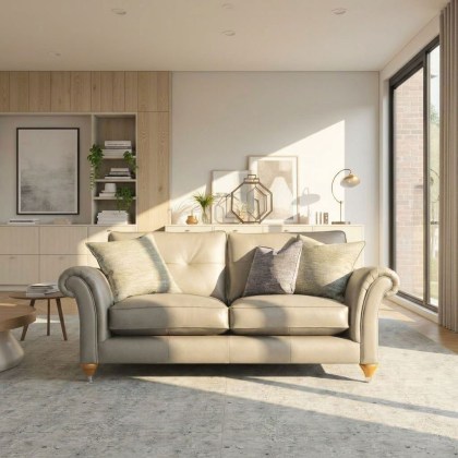 Arlington Large 2 Seater Sofa in Leather Arlington Large 2 Seater Sofa in Leather