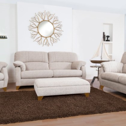 York Storage Stool in Fabric York Storage Stool in Fabric