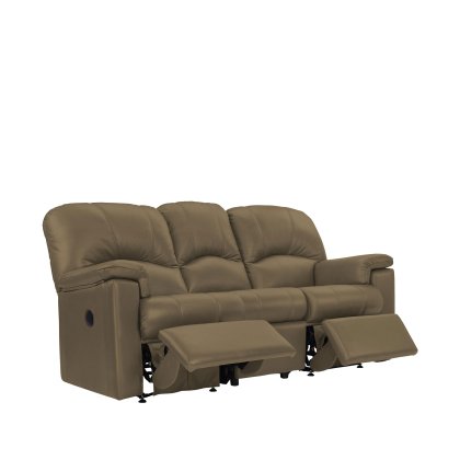 G Plan Chloe 3 Seater Double Recliner in Leather