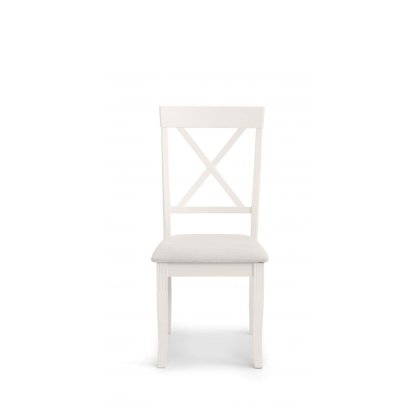 Hadspen Dining Chair Oak and Ivory