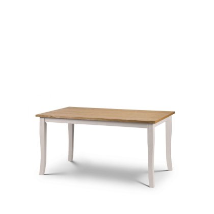 Hadspen Dining Table Oak and Elephant Grey