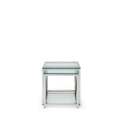 Kilver Nest Of Tables - Silver