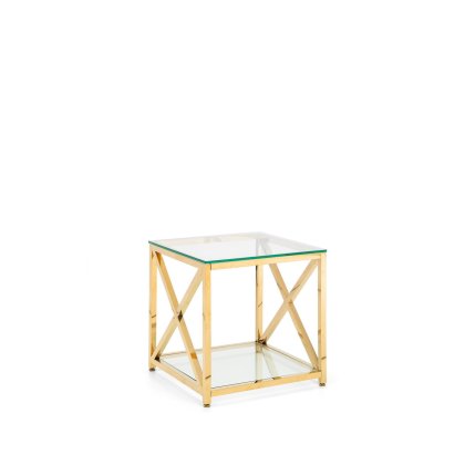 Kilver Coffee Table - Gold