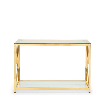 Kilver Lamp Table - Gold