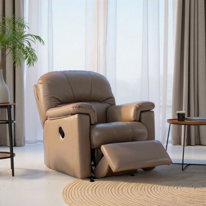 Chloe Small Recliner Chair in Leather Chloe Small Recliner Chair in Leather