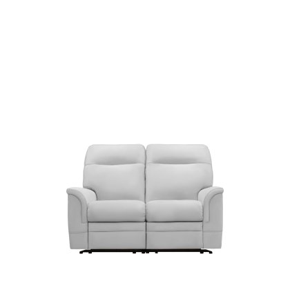 Hudson Double Power Plus Recliner 2 Seater Sofa with Adjustable Headrest And Lumbar