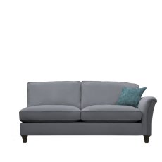 Devonshire Corner Group Grand Arm End Formal Back RHF Leather Devonshire Corner Group Grand Arm End Formal Back RHF Leather