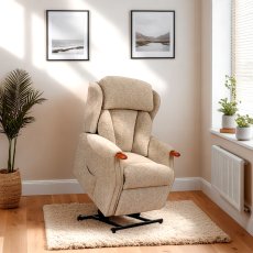 Celebrity Canterbury Grande Riser Recliner in Aquaclean Celebrity Canterbury Grande Riser Recliner in Aquaclean