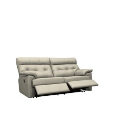 Laurie Reclining 3 Seater Sofa DBL In Leather Laurie Reclining 3 Seater Sofa DBL In Leather