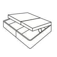 Deep Sleep Ottoman Side Lift Double Deep Sleep Ottoman Side Lift Double