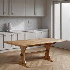 Old Charm Lichfield 6ft Extending Dining Table Old Charm Lichfield 6ft Extending Dining Table